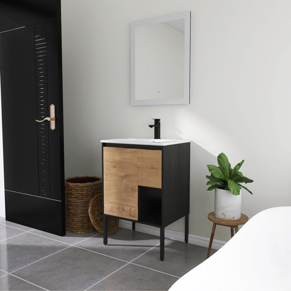 antfurniture 24 Inch Bathroom Vanity Ceramic Sink,24x18 - Wayfair Canada